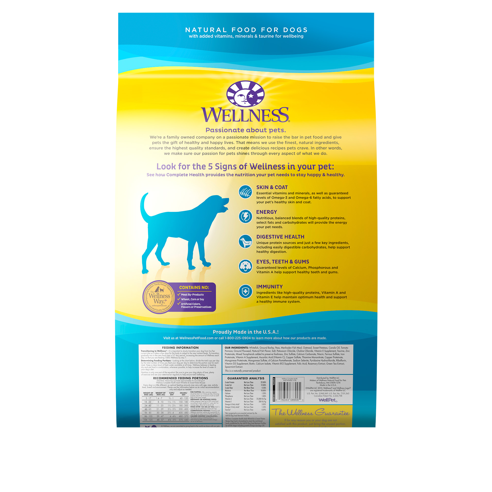 Wellness Complete Health Grained Whitefish & Sweet Potato Wellness