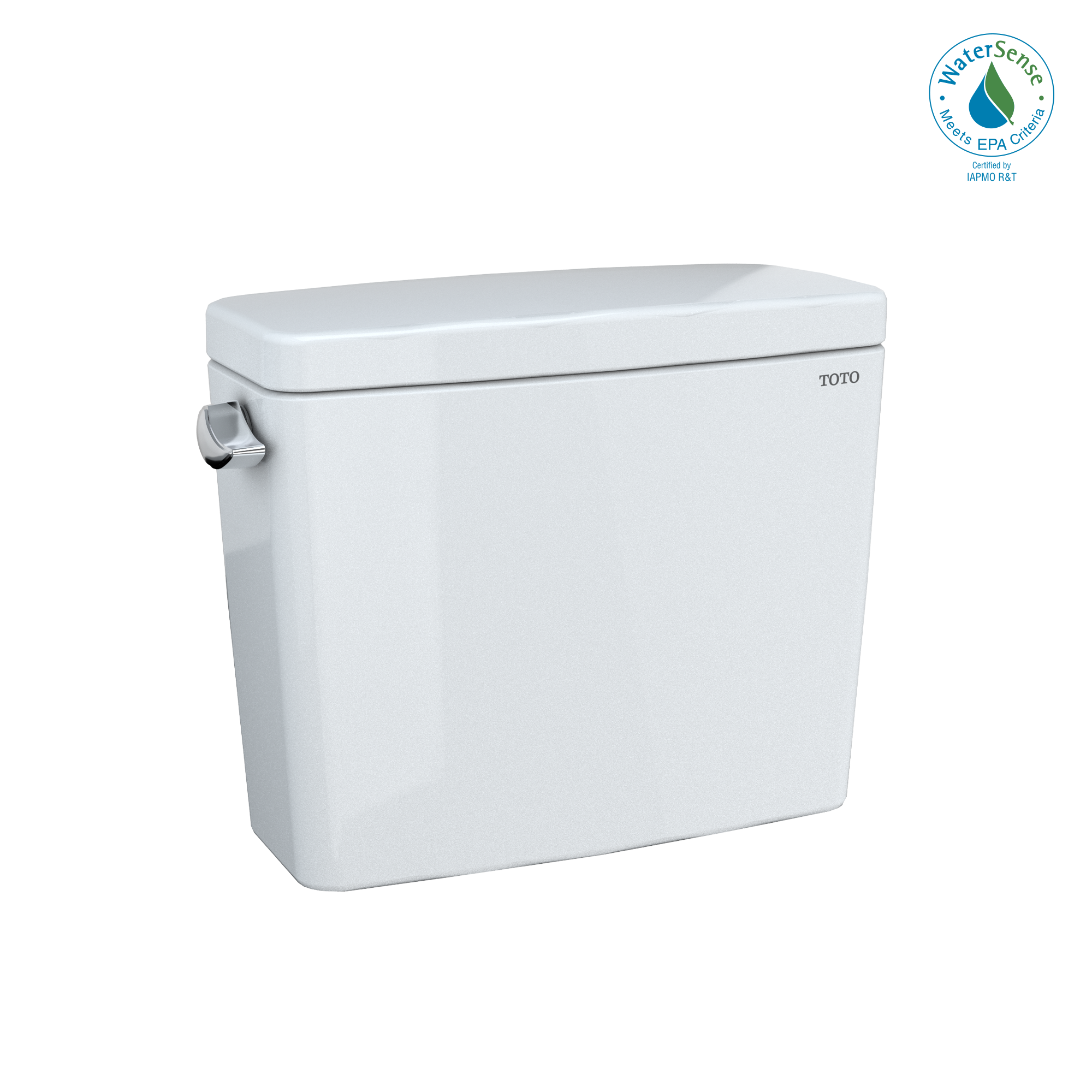 TOTO Drake 1.28 GPF Toilet Tank with WASHLET+ Auto Flush Compatibility, Cotton White, Vitreous China, ST776EA#01