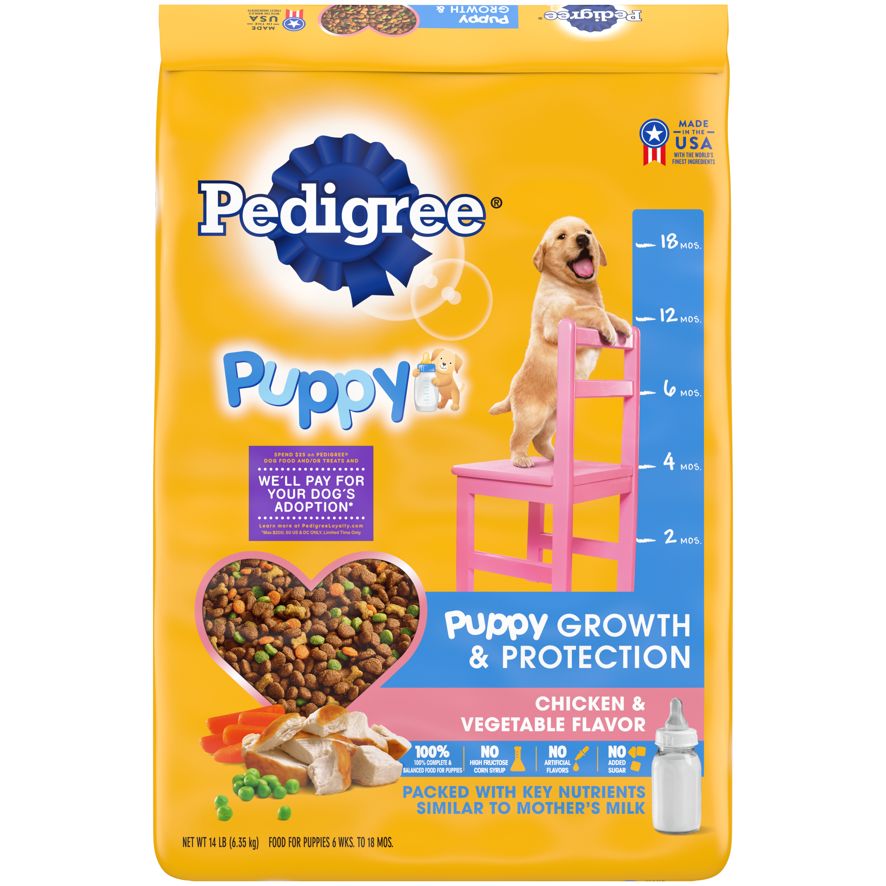 14 Lb Pedigree Puppy Chicken - Health/First Aid