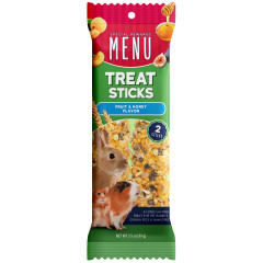 Image of Vitakraft MENU Trt Stick Rabbit/Guinea Pig/Hamster Frt/Honey 3.5oz–2 Sticks