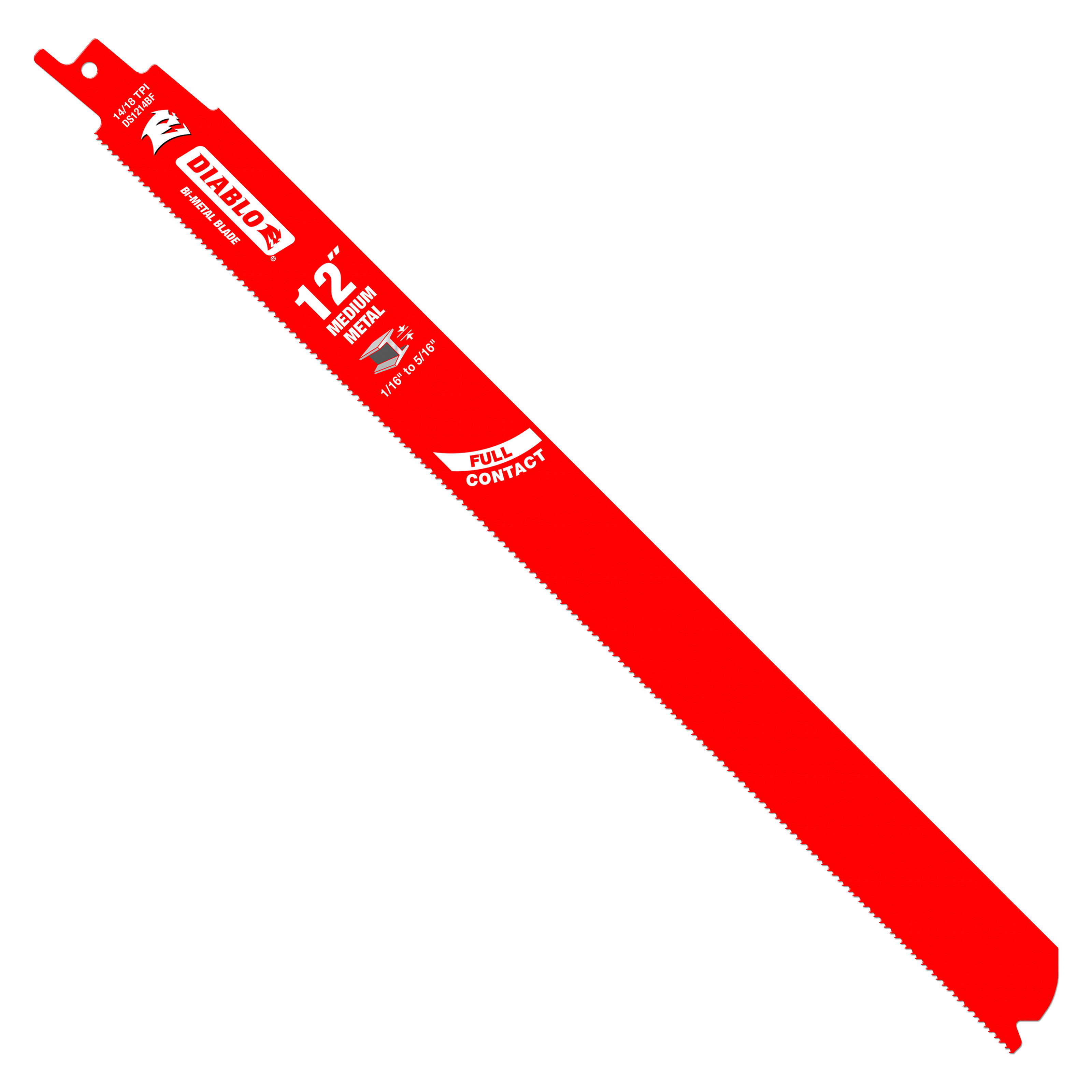 DIABLO RECIP BLADE 12"X14-18T STEEL DEMON 5/PK