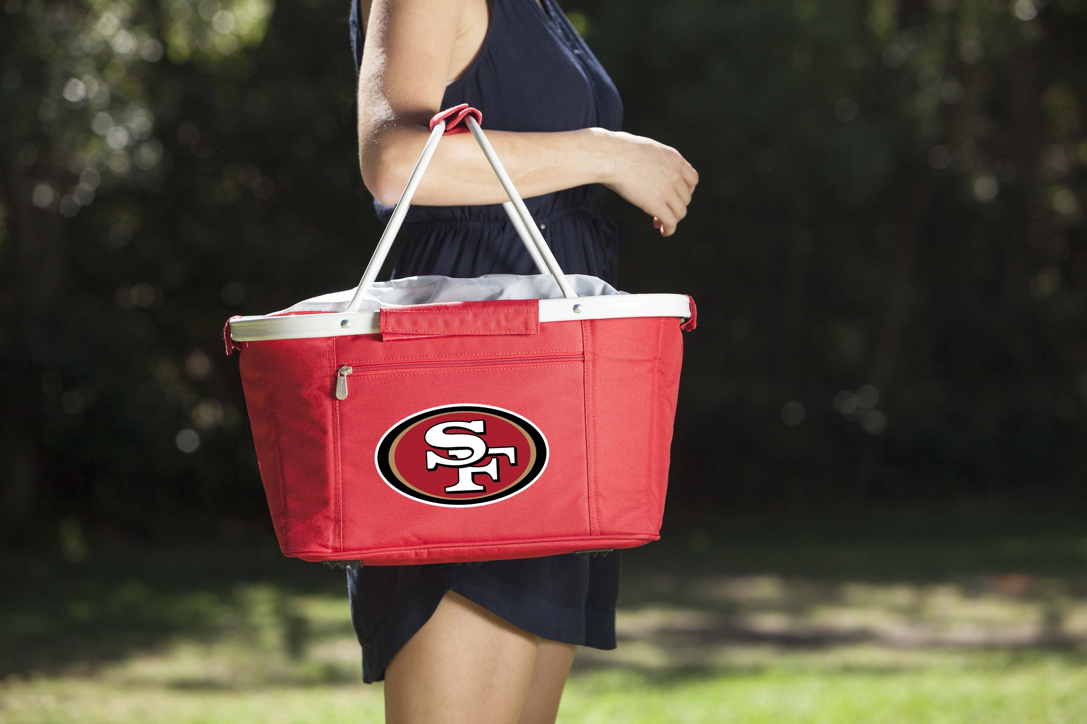 San Francisco 49ers - Metro Basket Collapsible Cooler Tote