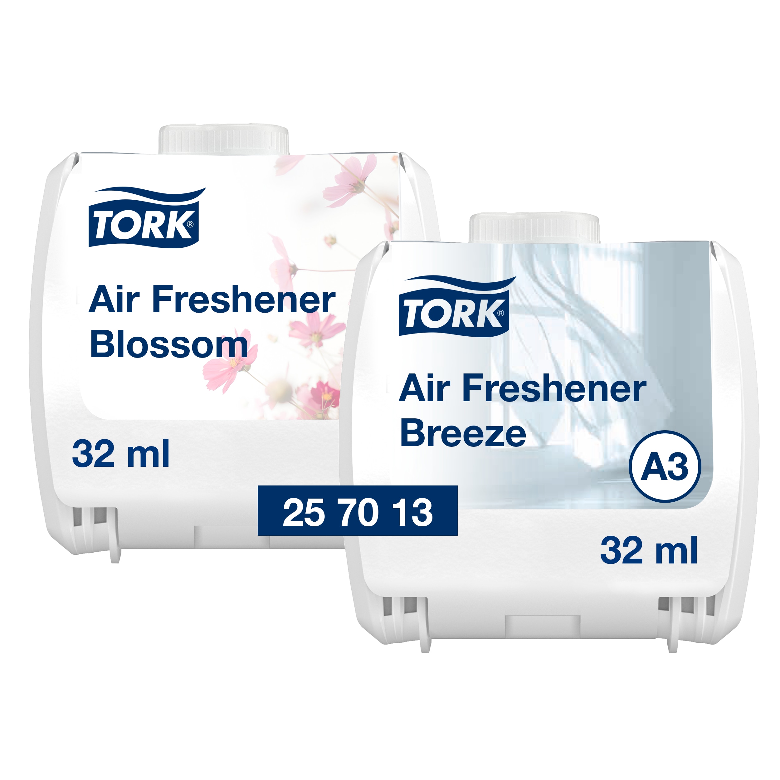 Luftfrisker, Breeze og Blomst, Refill, 6x32 ml, Tork Constant A3