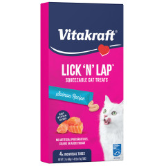 Image of Vitakraft Lick 'n' Lap™, Cat Treat with Salmon 4 Count