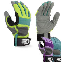 Bellingham C7785AC Women's Synthetic Palm Performance Glove 3-Pack Assorted Colors