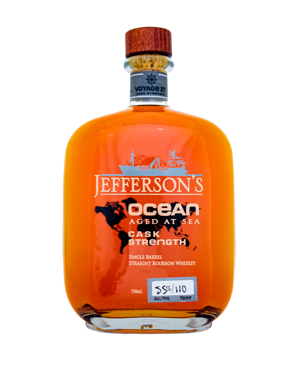 JEFFERSON'S OCEAN AGED CASK STRENGTH BOURBON S1B48