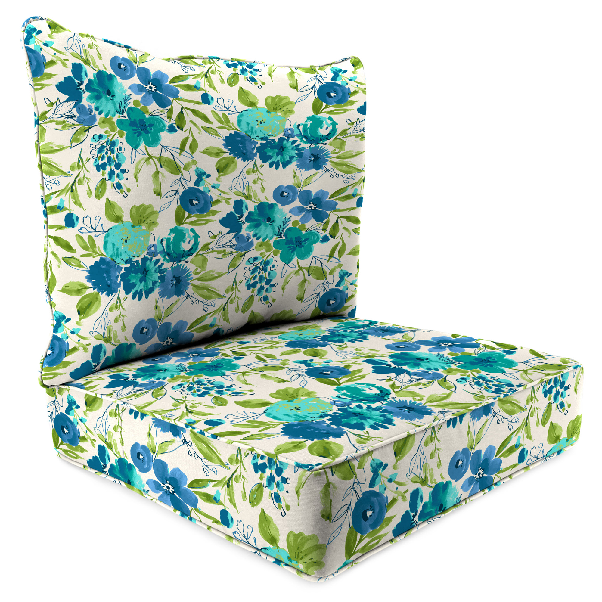 24" x 47" Outdoor Deep Seat Chair Cushion with Welt - Picture 7 of 8