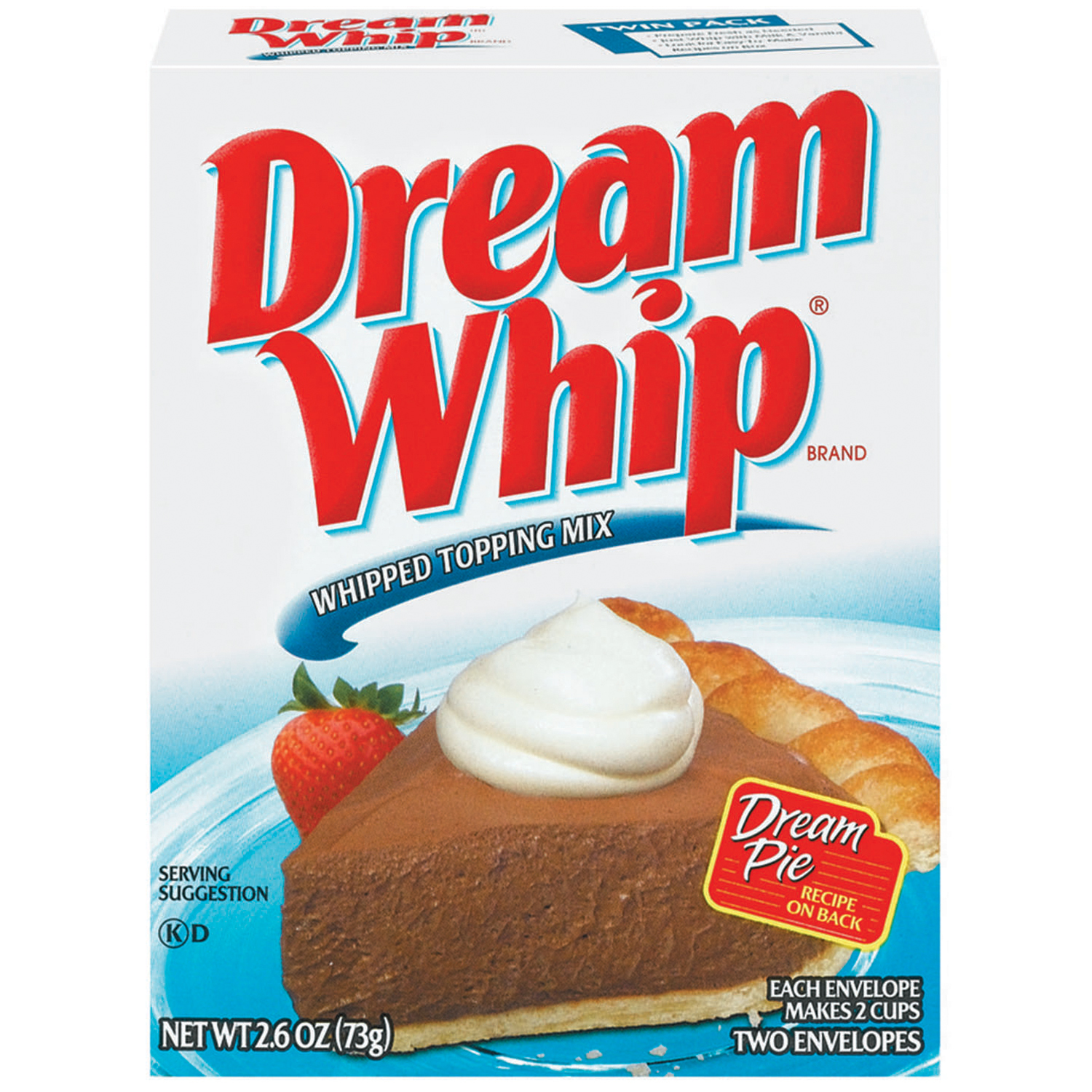Dream Whip Whipped Topping Mix 2.6 oz Box Kraft Recipes