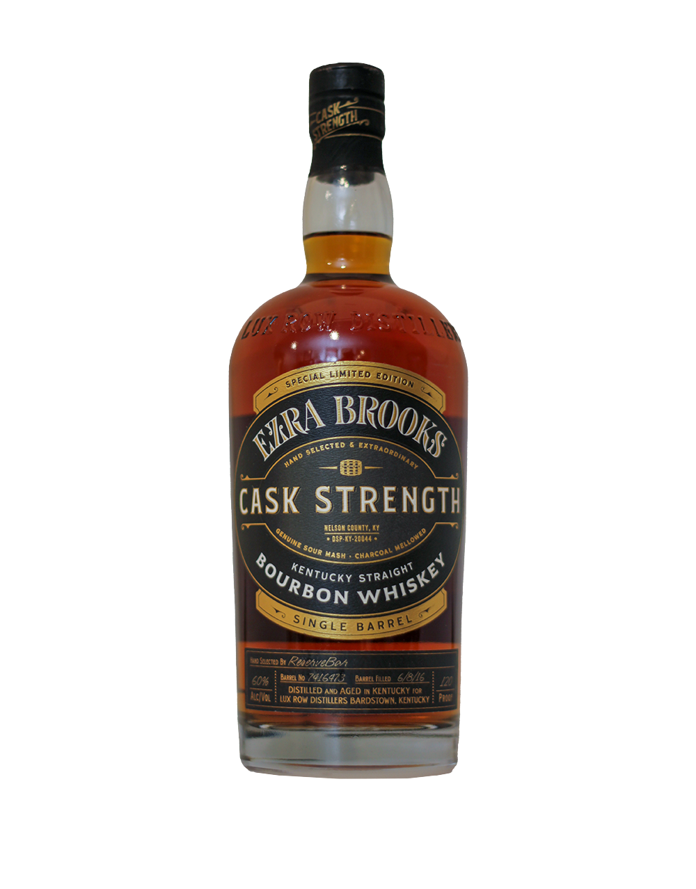 EZRA BROOKS SINGLE BARREL CASK STRENGTH BOURBON S1B22
