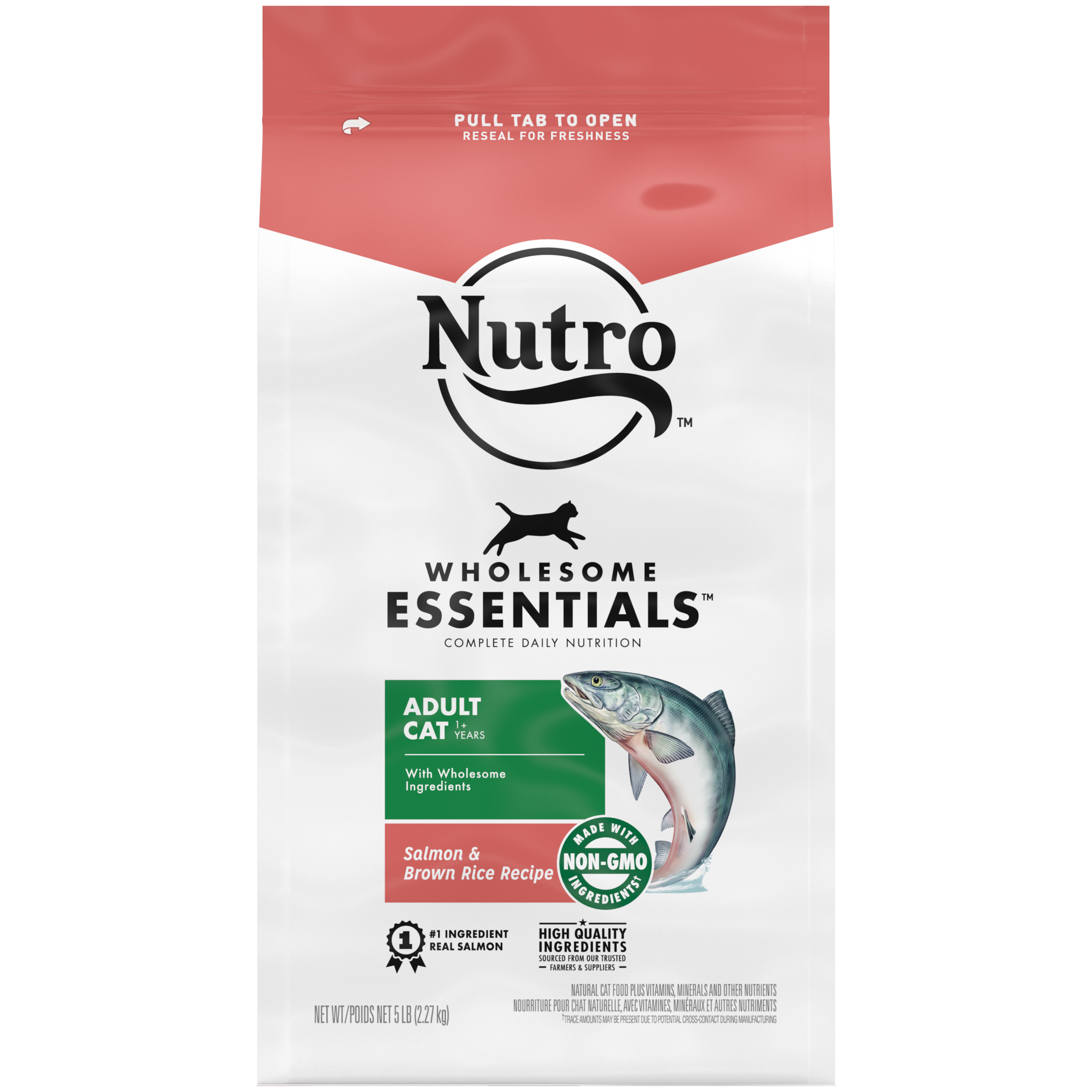5 Lb Nutro Adult Cat Salmon & Rice - Treats
