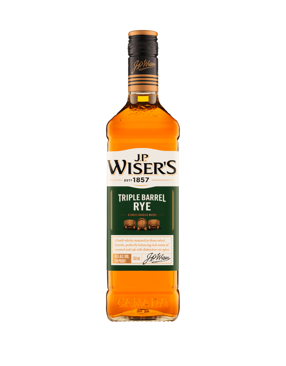 J.P. WISER'S TRIPLE BARREL RYE