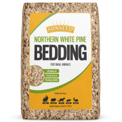 Image of Sunseed Northern White Pine Bedding for Small Animals, 4 cu ft
