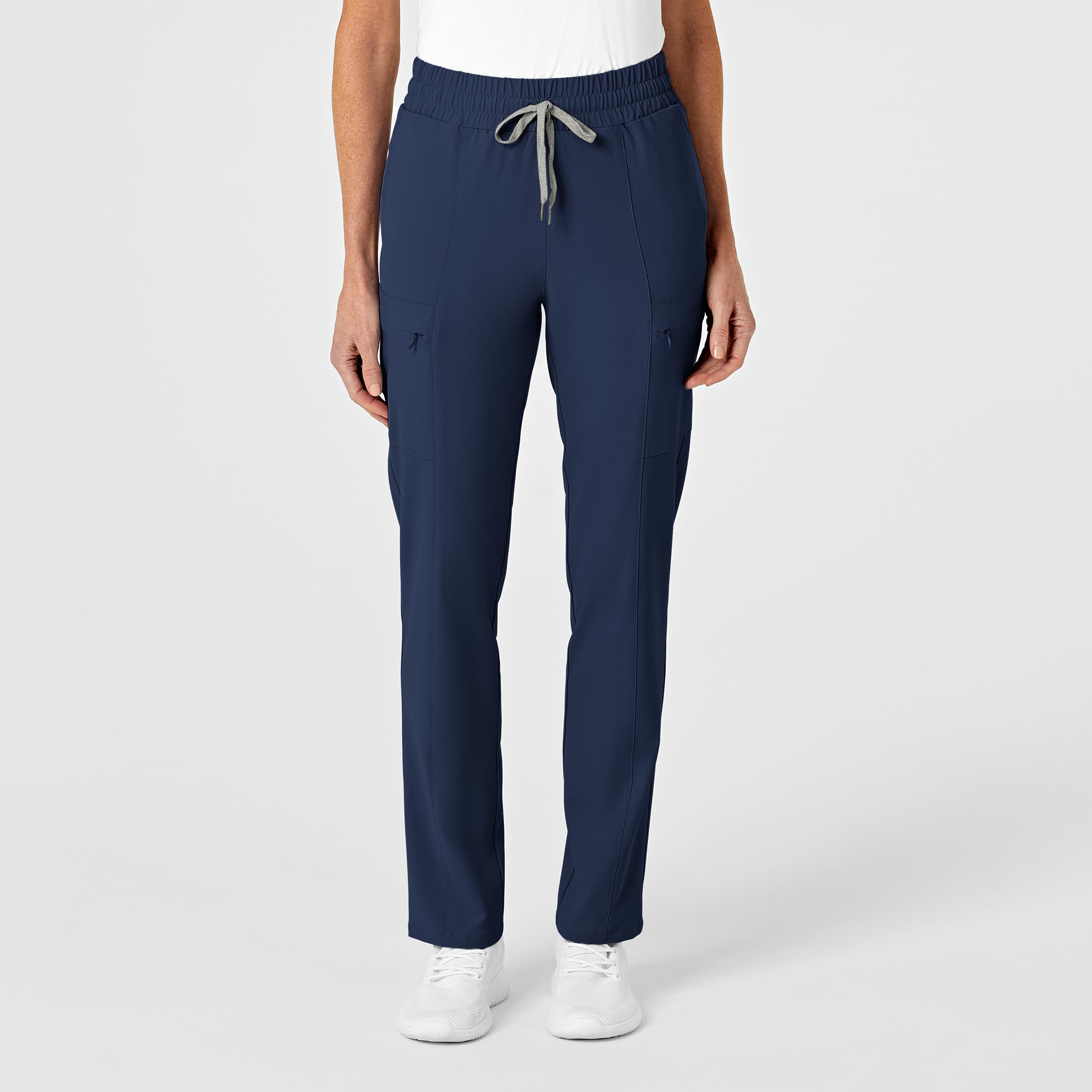RENEW Women&#39;s High Waist Slim Leg Scrub Pant-Wonder Wink