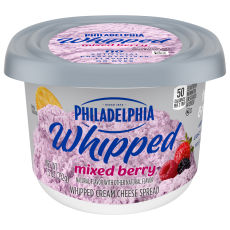 Philadelphia Whipped Mixed Berry Cream Cheese