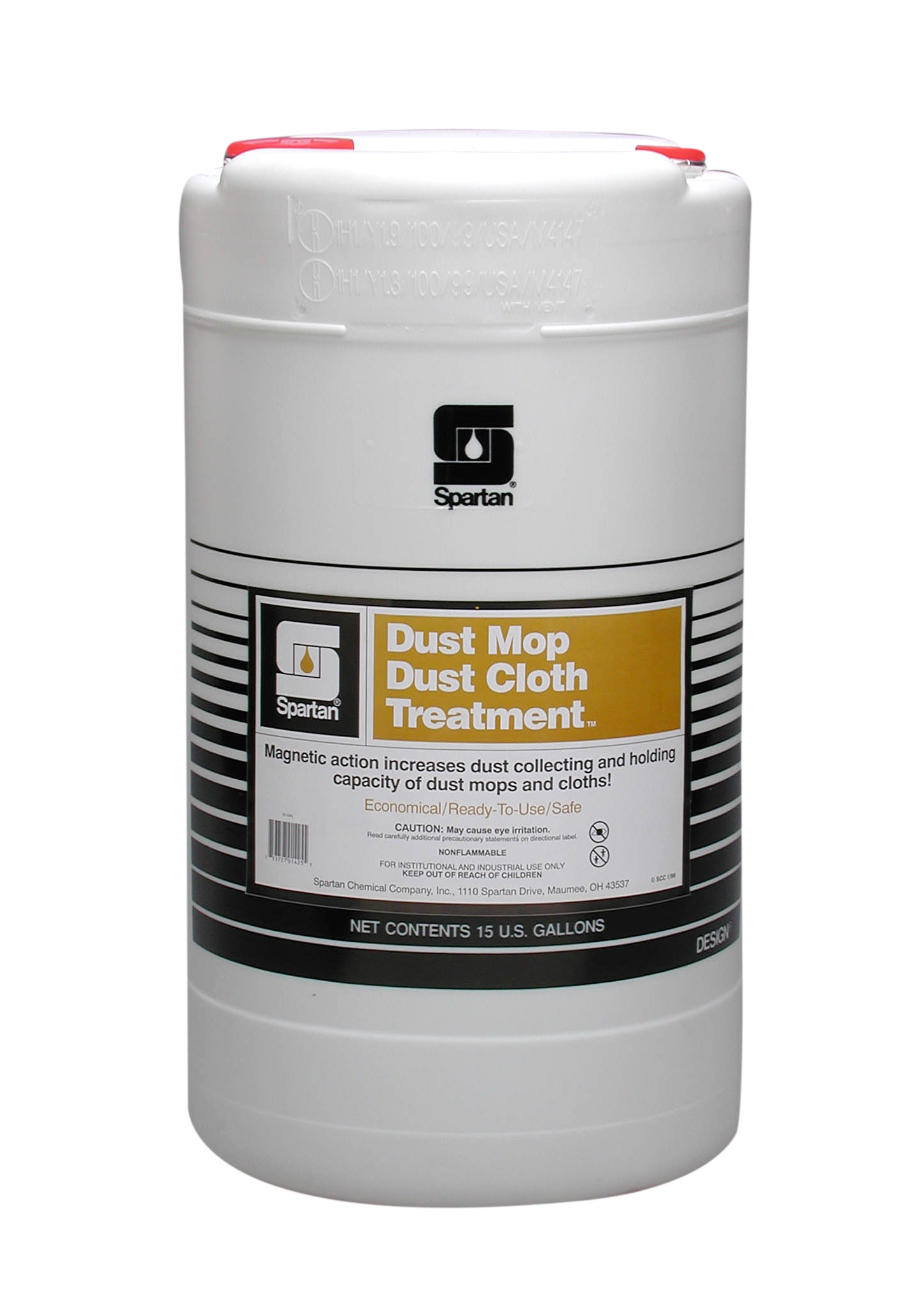 Spartan Chemical Company Dust Mop/Dust Cloth Treatment, 15 GAL DRUM