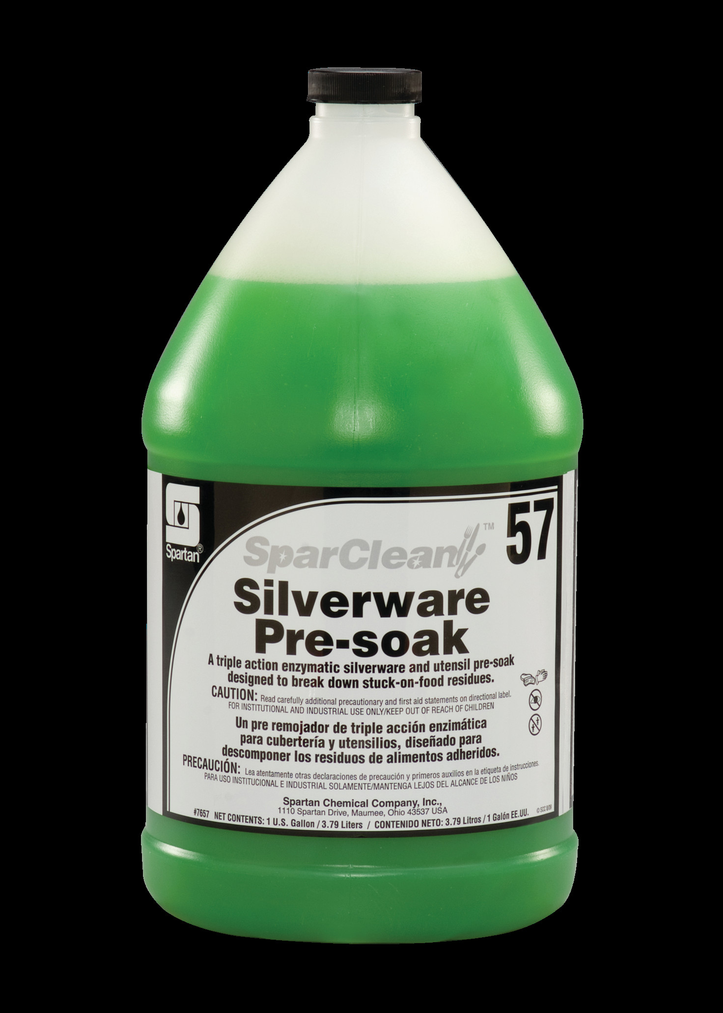 Spartan Chemical Company SparClean Silverware Pre-Soak 57, 1 GAL 4/CSE