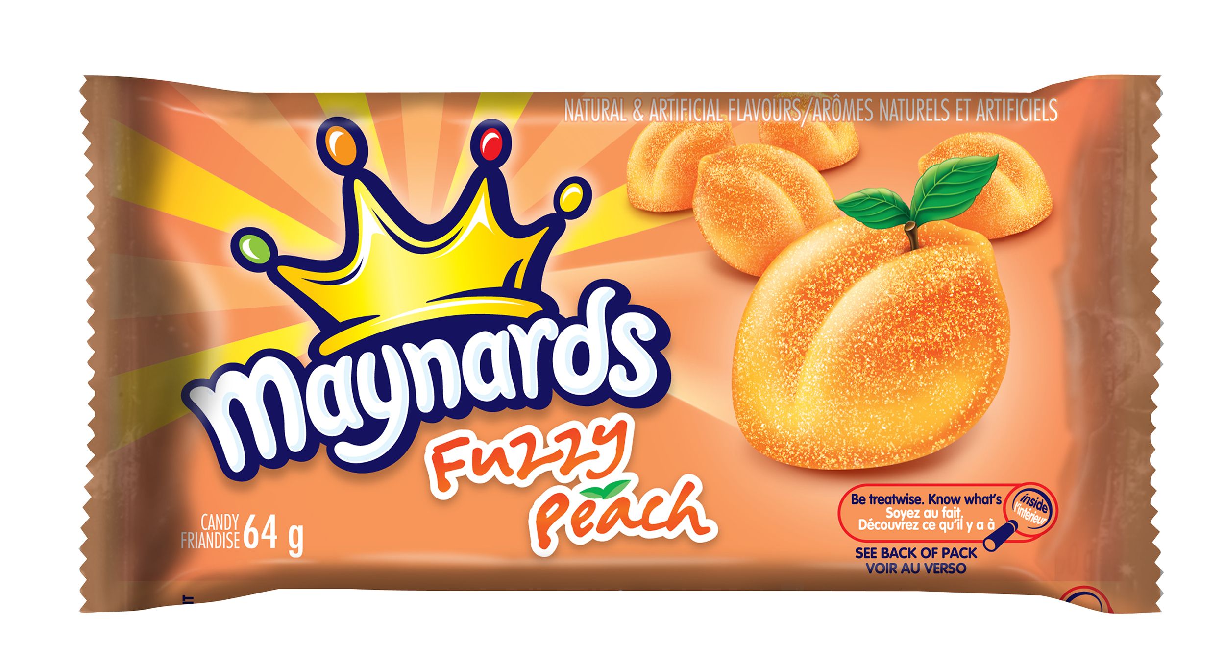 MAYNARDS FUZZY PEACH Candy 64 g-3