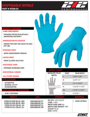 Product Sheet for NTG8-03