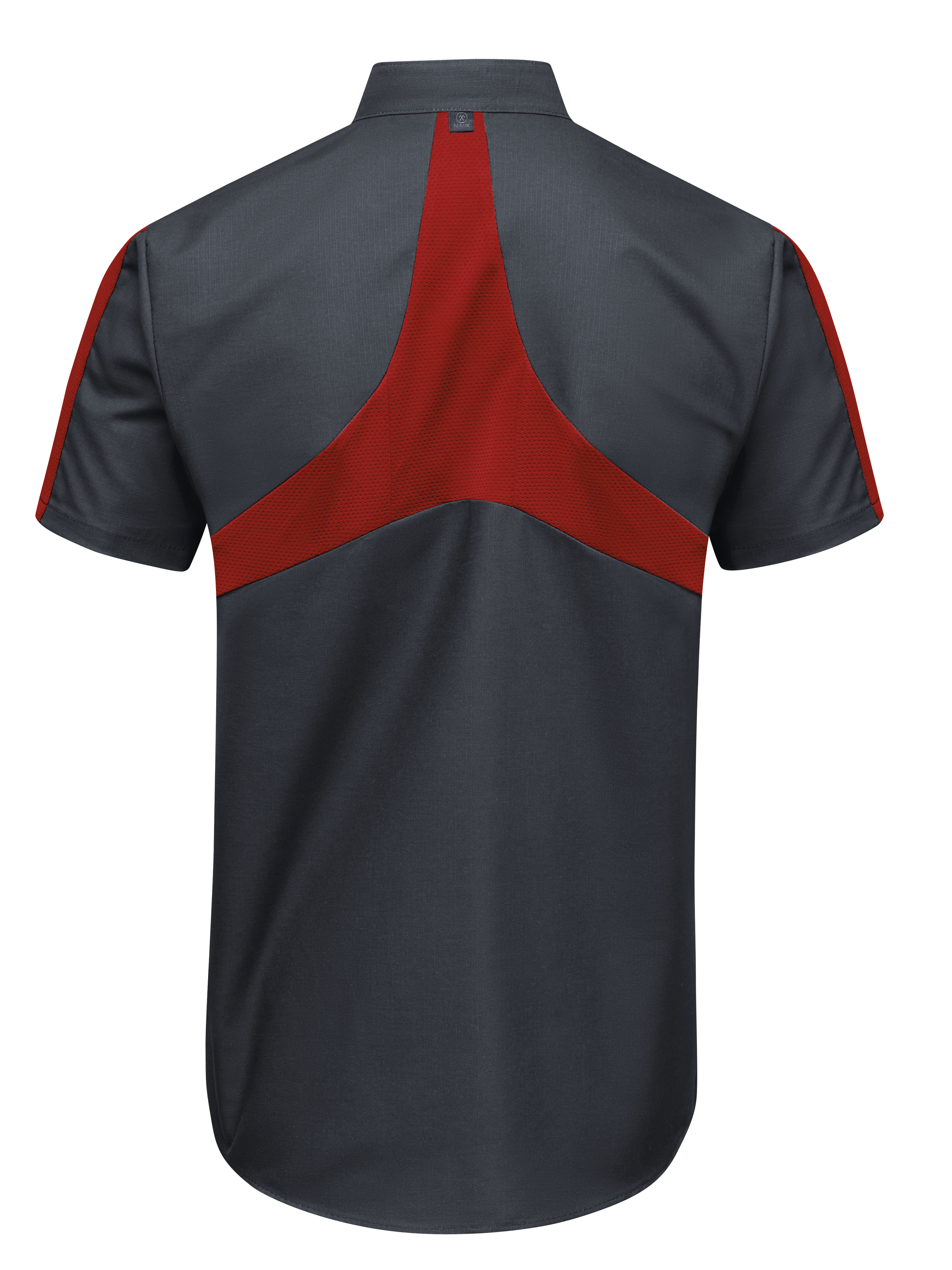 Picture of Red Kap® SX46-COLORBLOCK Men's Short Sleeve Two Tone Pro+ Work Shirt with OilBlok and MIMIX®