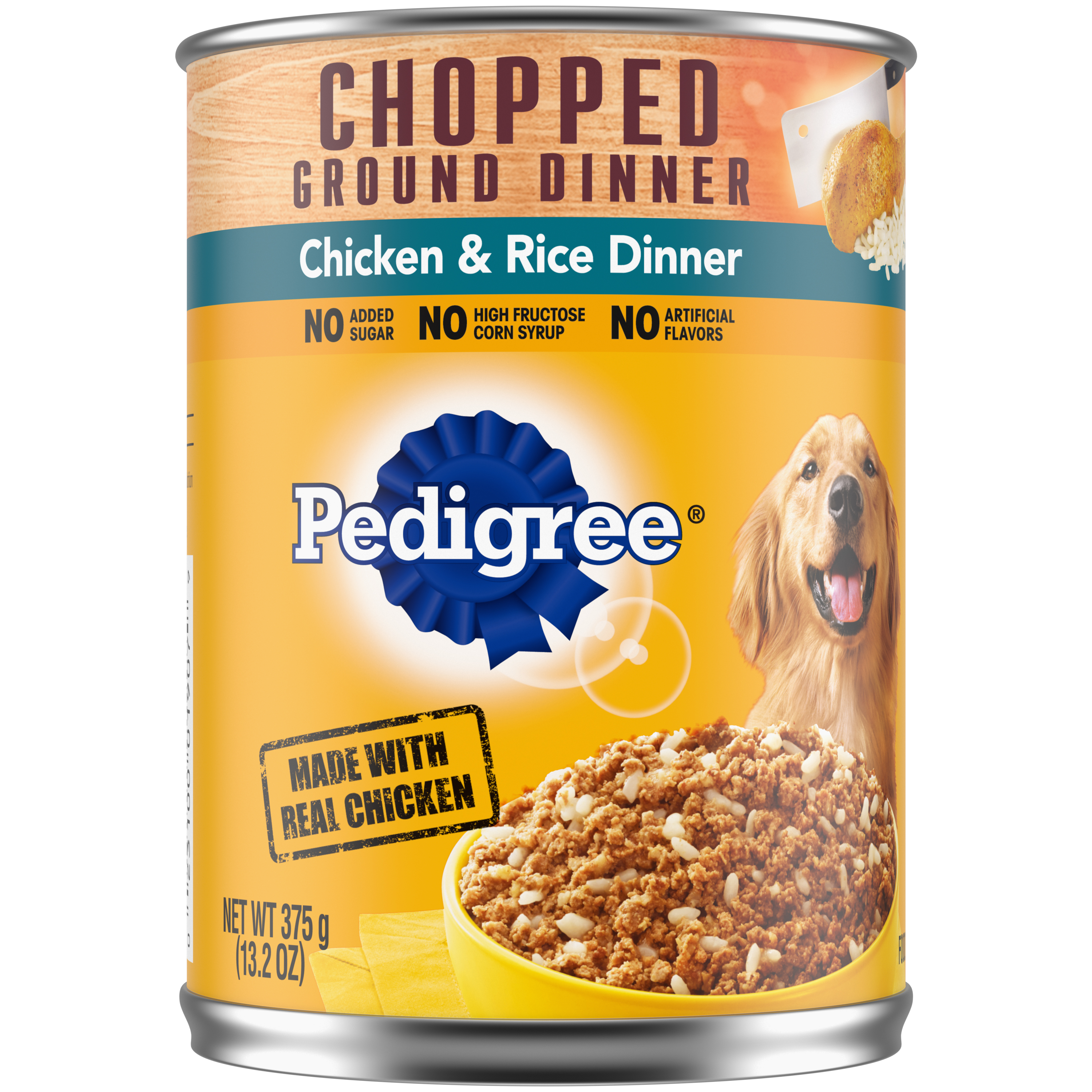 12/13.2 oz. Pedigree Traditional Ground Dinner Chicken & Rice - Health/First Aid