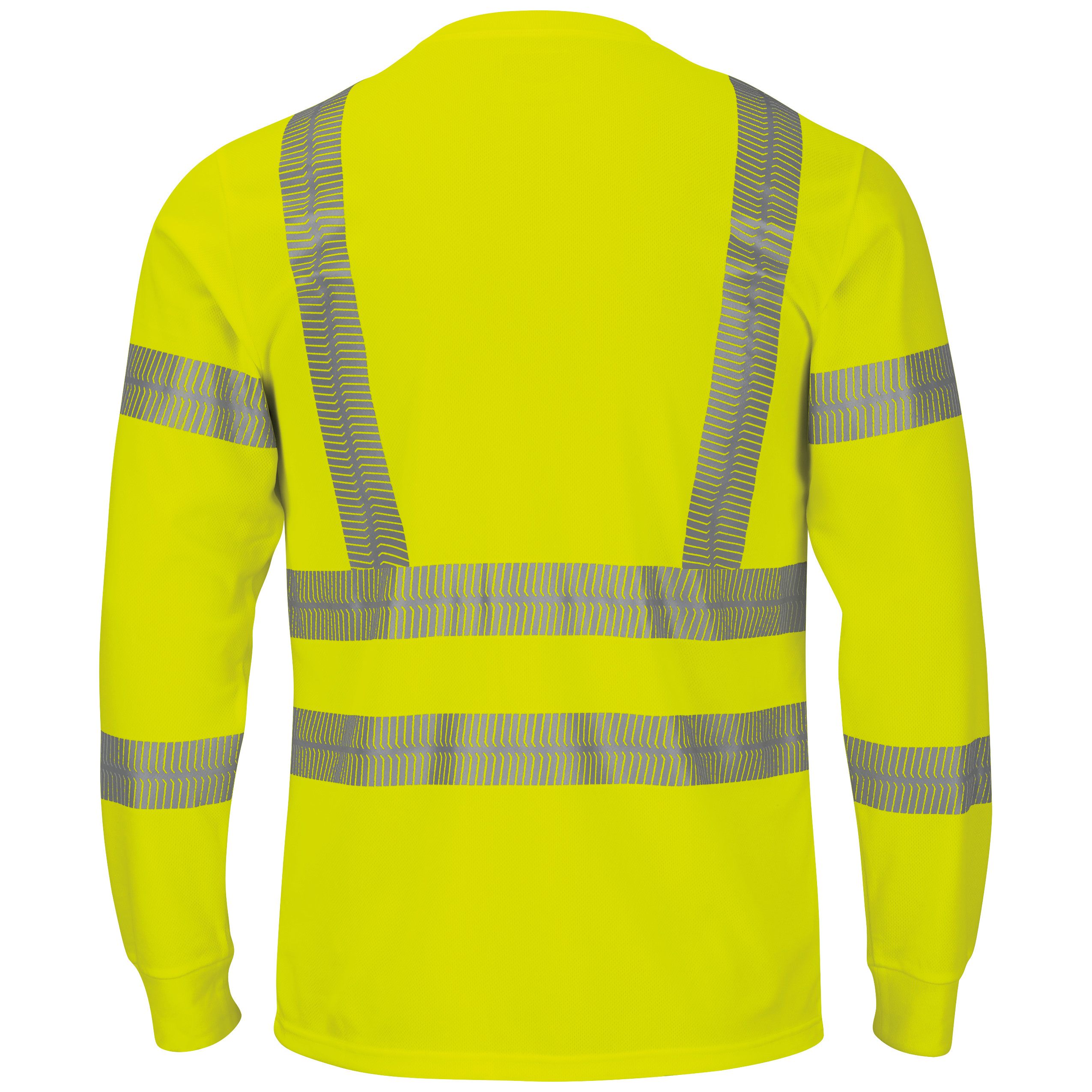 Picture of Red Kap® SVY3 Long Sleeve Hi-Visibility T-Shirt, Type R Class 3