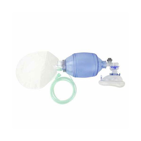 Resp-O2 Adult Manual Pulmonary Resuscitator with Reservoir Bag