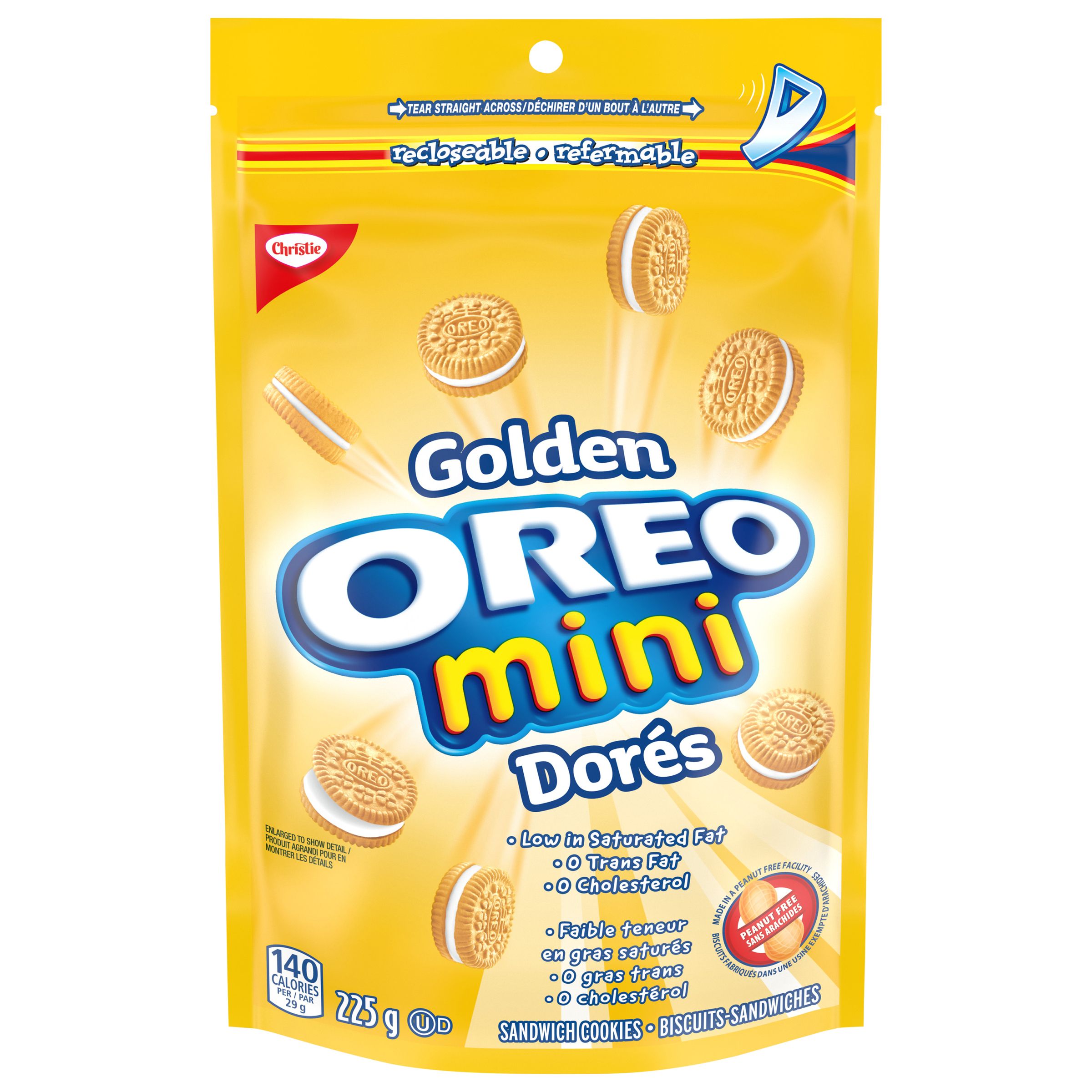 OREO Mini Golden Cookies 225 G-1