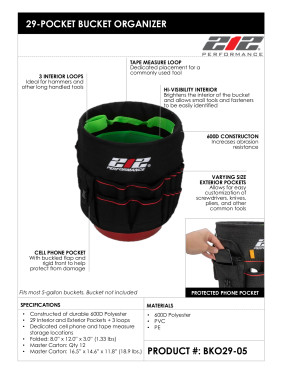 Product Sheet for BKO29-05