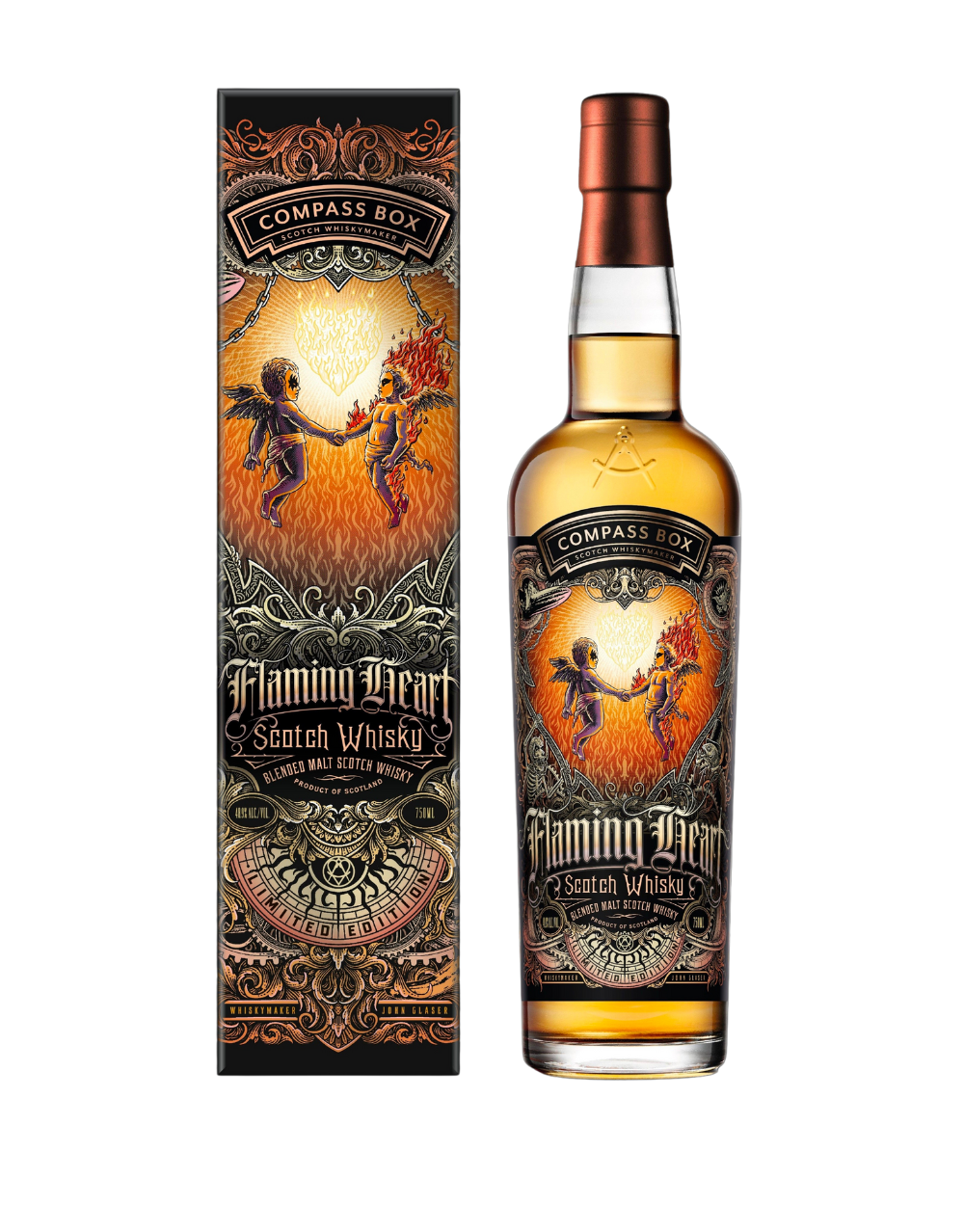 COMPASS BOX 'FLAMING HEART NO.7' BLENDED MALT SCOTCH WHISKY