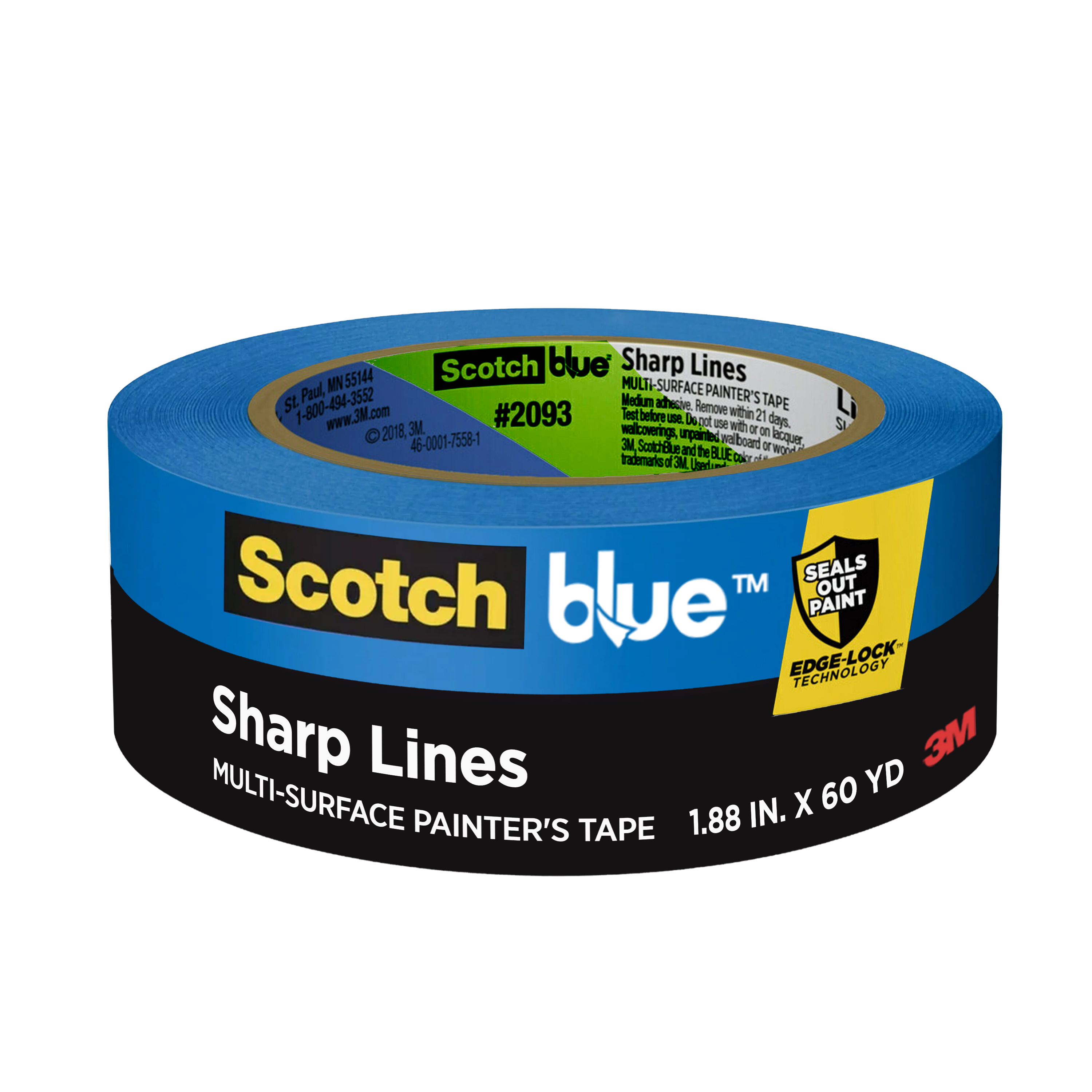 S/BLUE EDGE LOCK P/TAPE 2"X60YDS