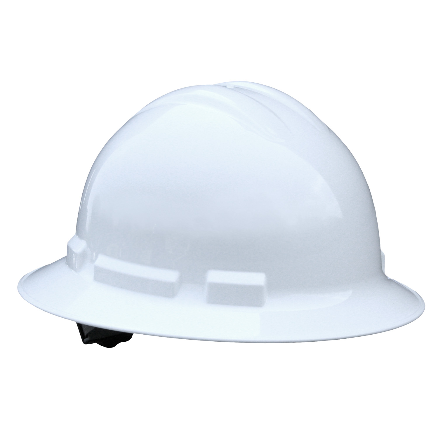 Quartz™ Full Brim 6 Point Pinlock Hard Hat - White