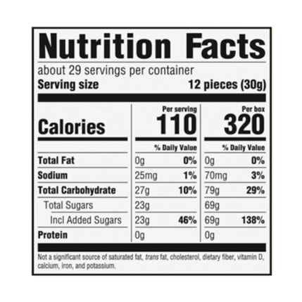Nutrition Facts