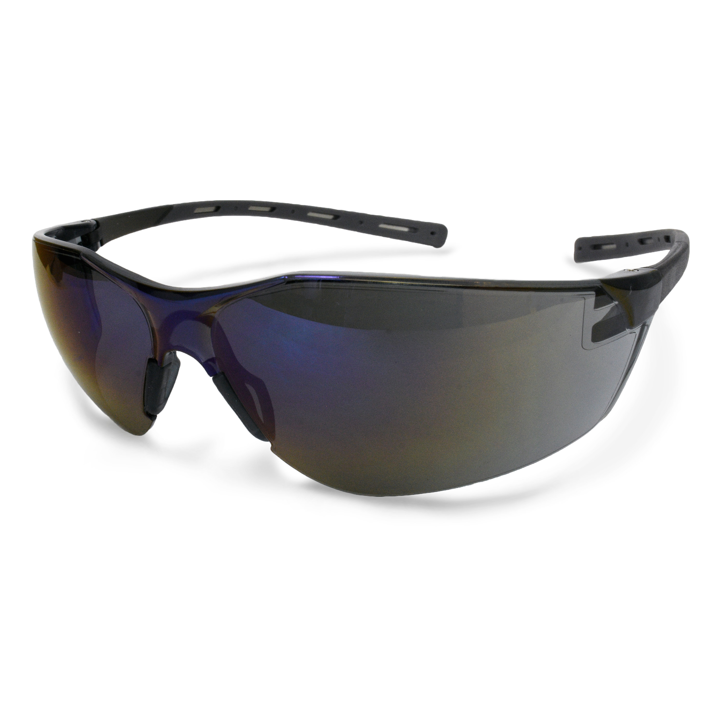 Tecona Safety Eyewear - Blue Mirror Frame - Blue Mirror Lens
