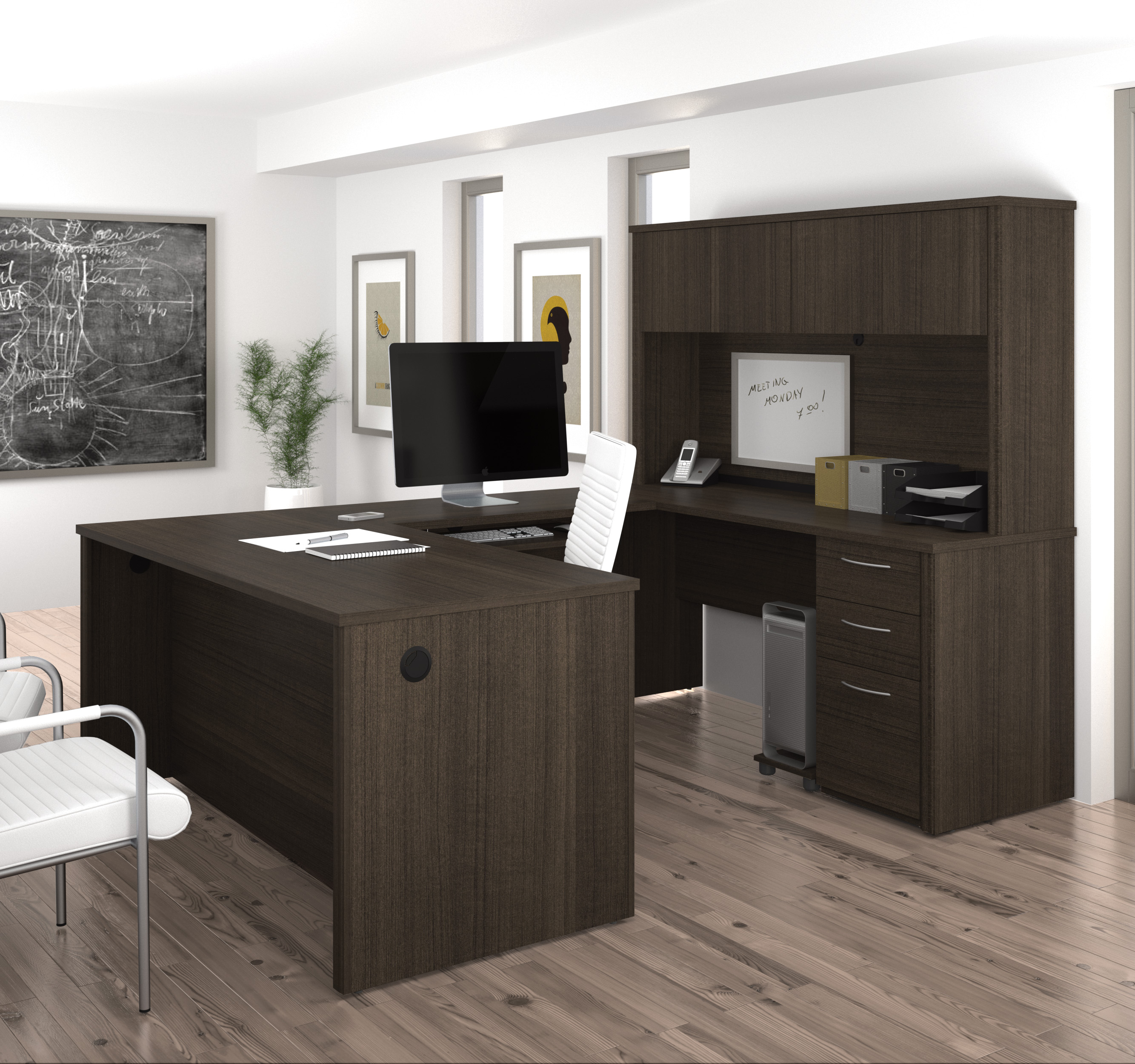 U-Shaped Executive Desk