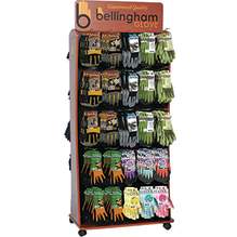Bellingham SCGARD21 Premium Lawn & Garden Best Sellers Glove Assortment 50 Peg Planogram, 504 Pairs