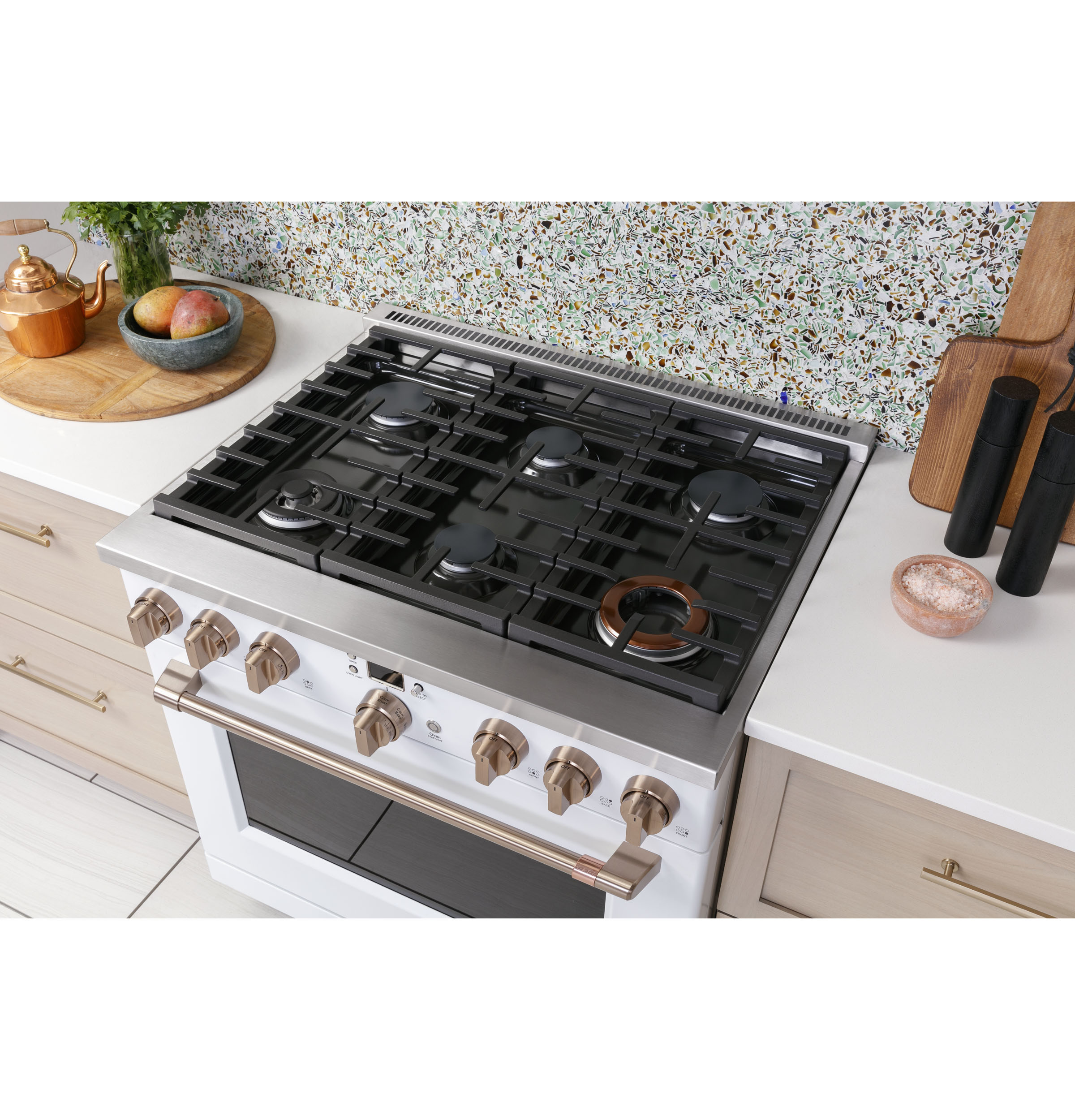36" Width — 6 Burners — Gas — Conv — ADA Compliant — Connectable via built-in WiFi view 6