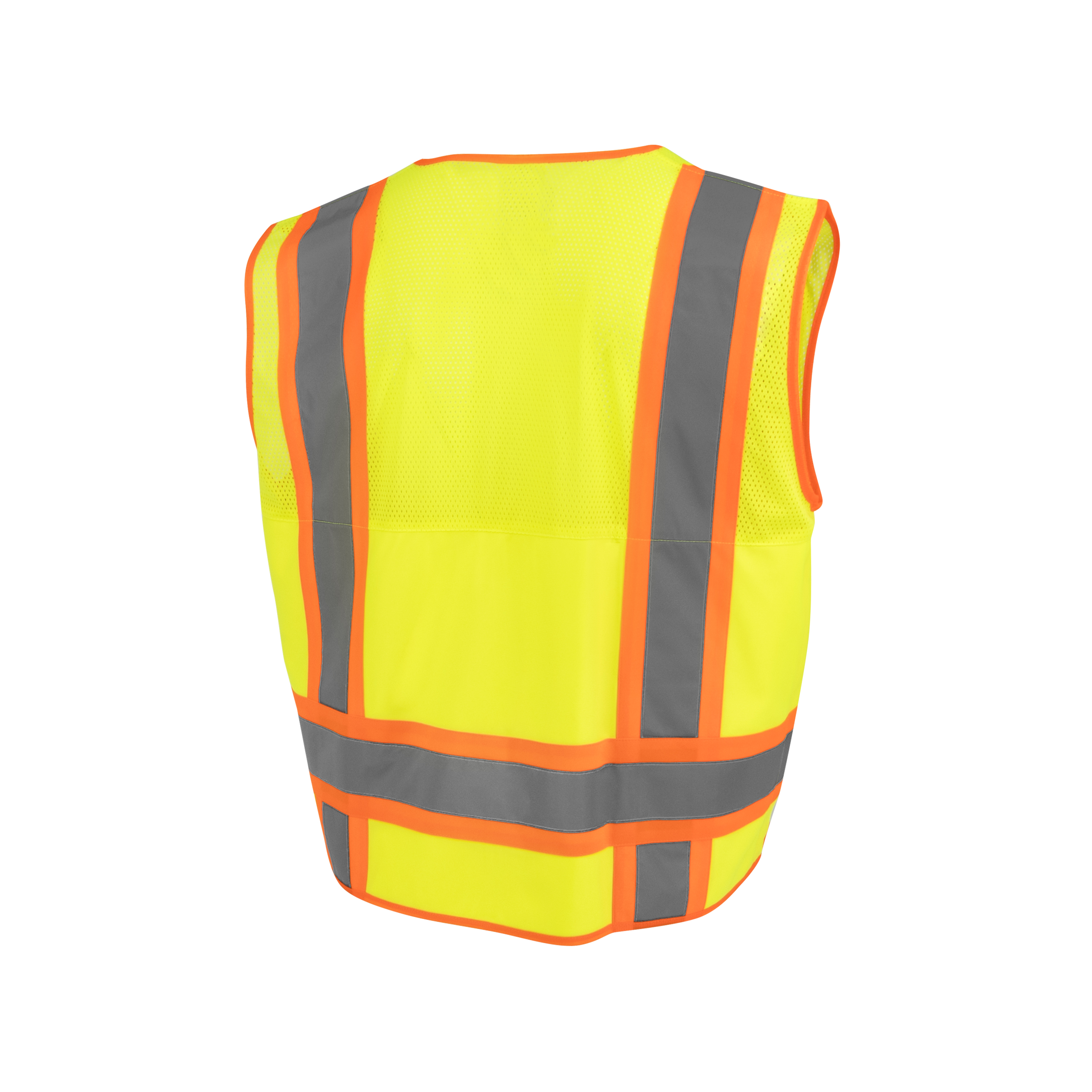 Picture of Radians SV69-2 Two Tone Surveyor Type R Class 2 Mesh/Solid Safety Vest with Plan/Tablet Pocket