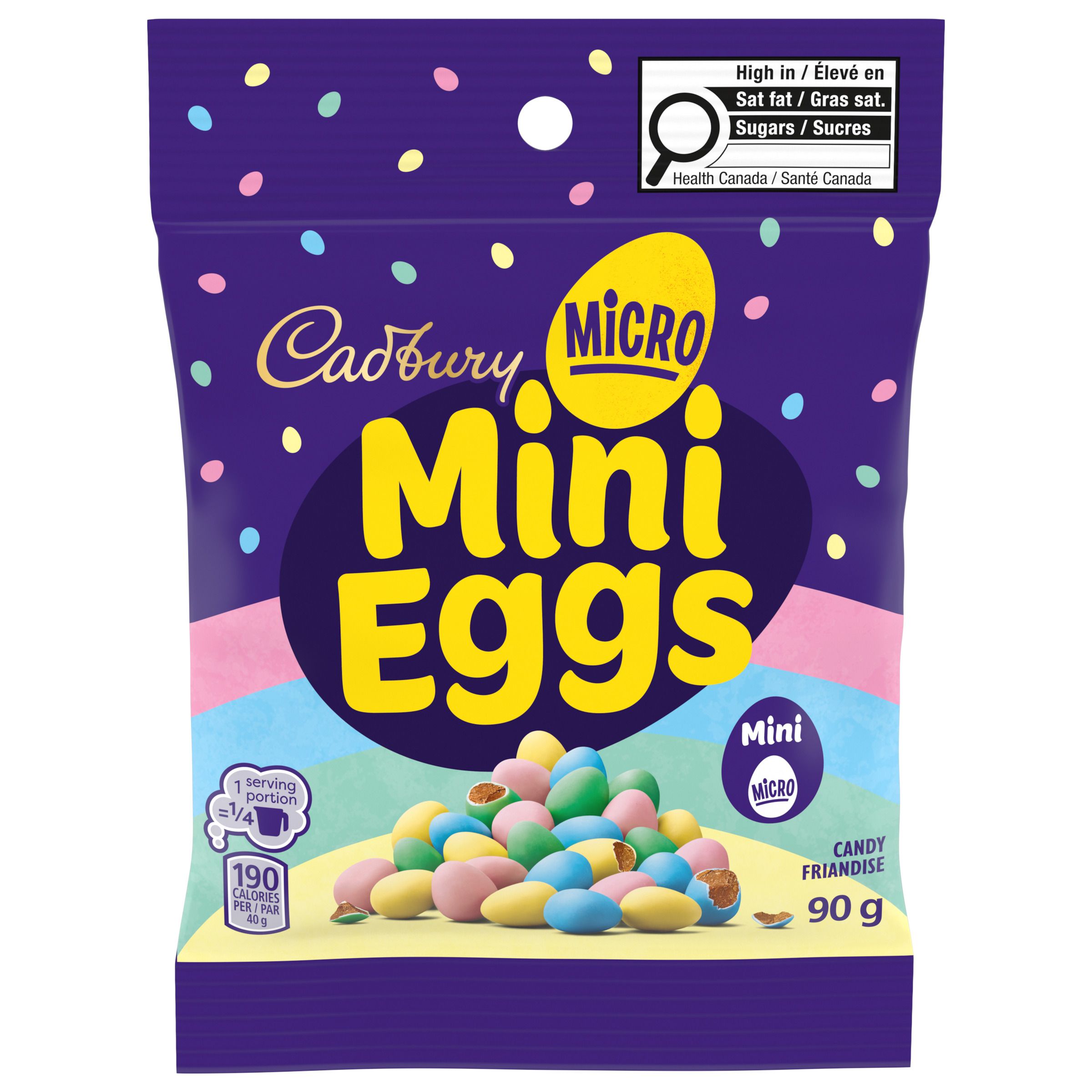 CADBURY MICRO MINI EGGS 90 GR-thumbnail-0