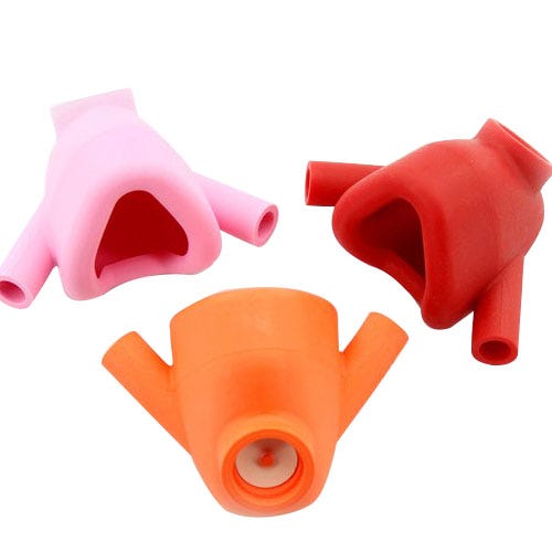 PIP+™ Nasal Hood, Medium, Single-Use, Variety Pack 1 (Orange, Strawberry & Bubblegum Scents) - 24/Box