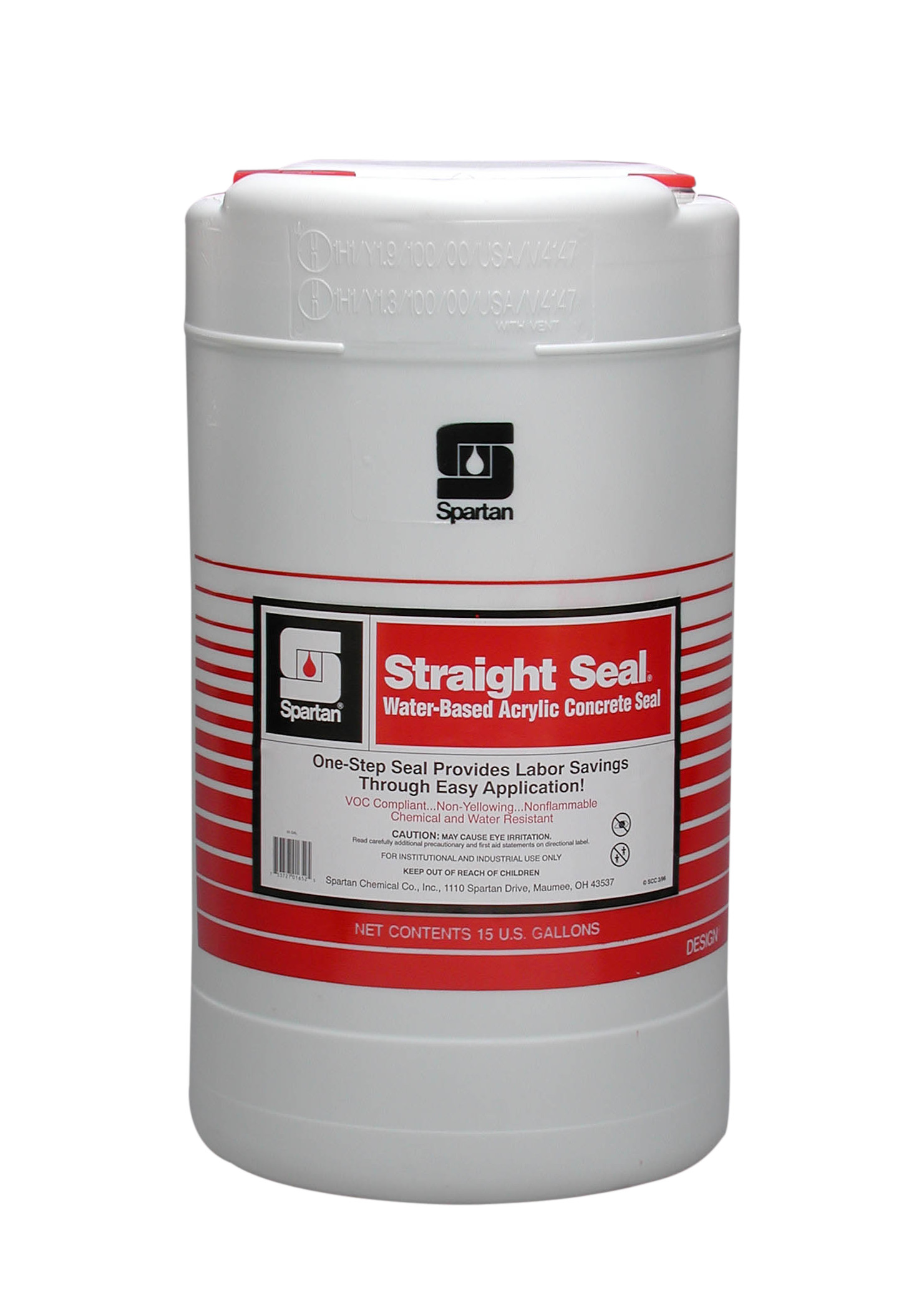 Spartan Chemical Company Straight Seal, 15 GAL DRUM