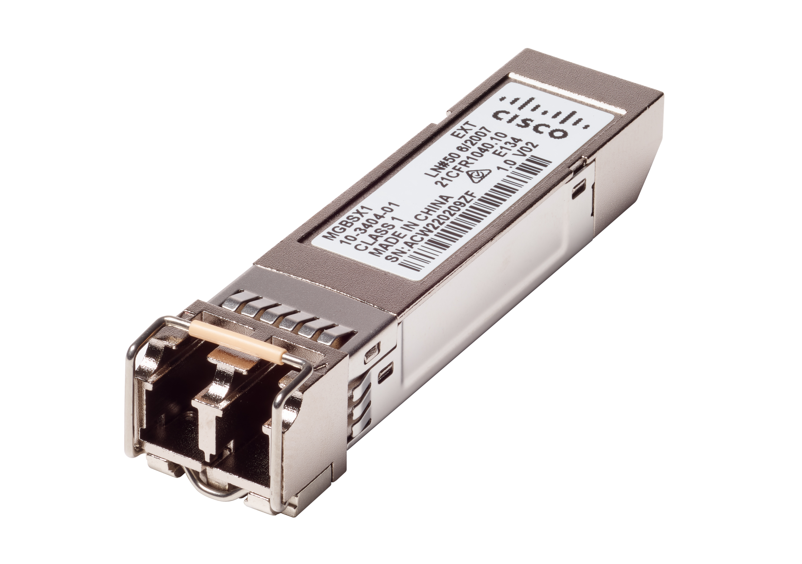 Cisco MGBSX1 Gigabit Ethernet SX Mini-GBIC SFP Transceiver