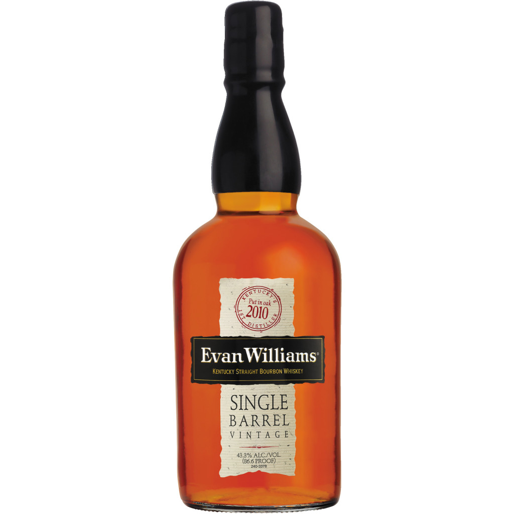 EVAN WILLIAMS SINGLE BARREL STRAIGHT BOURBON