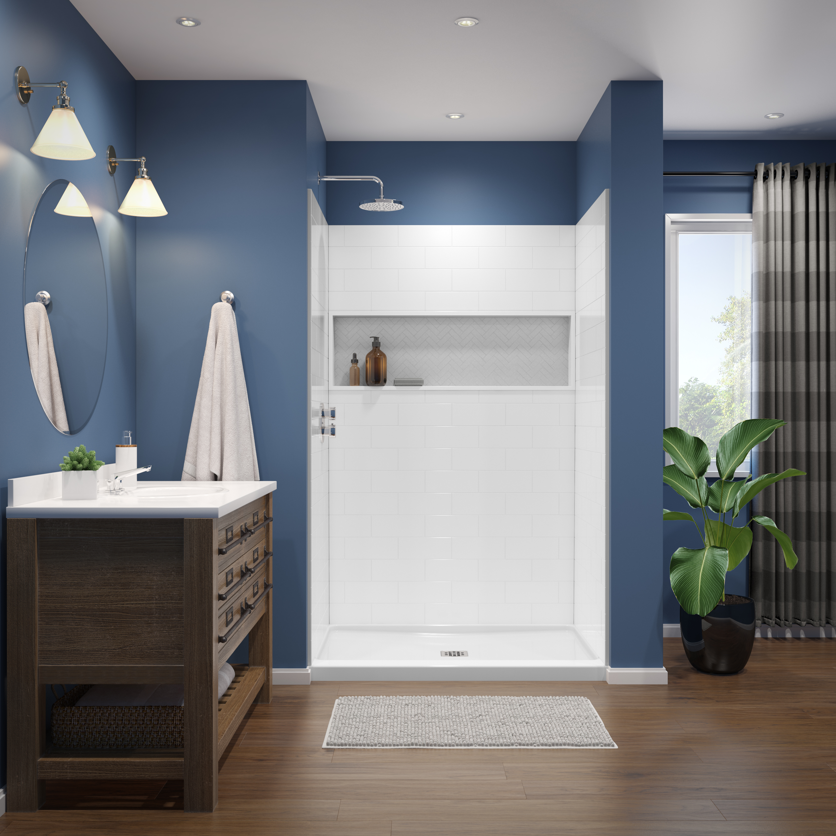 ShowerCast 4834 - Square Drain