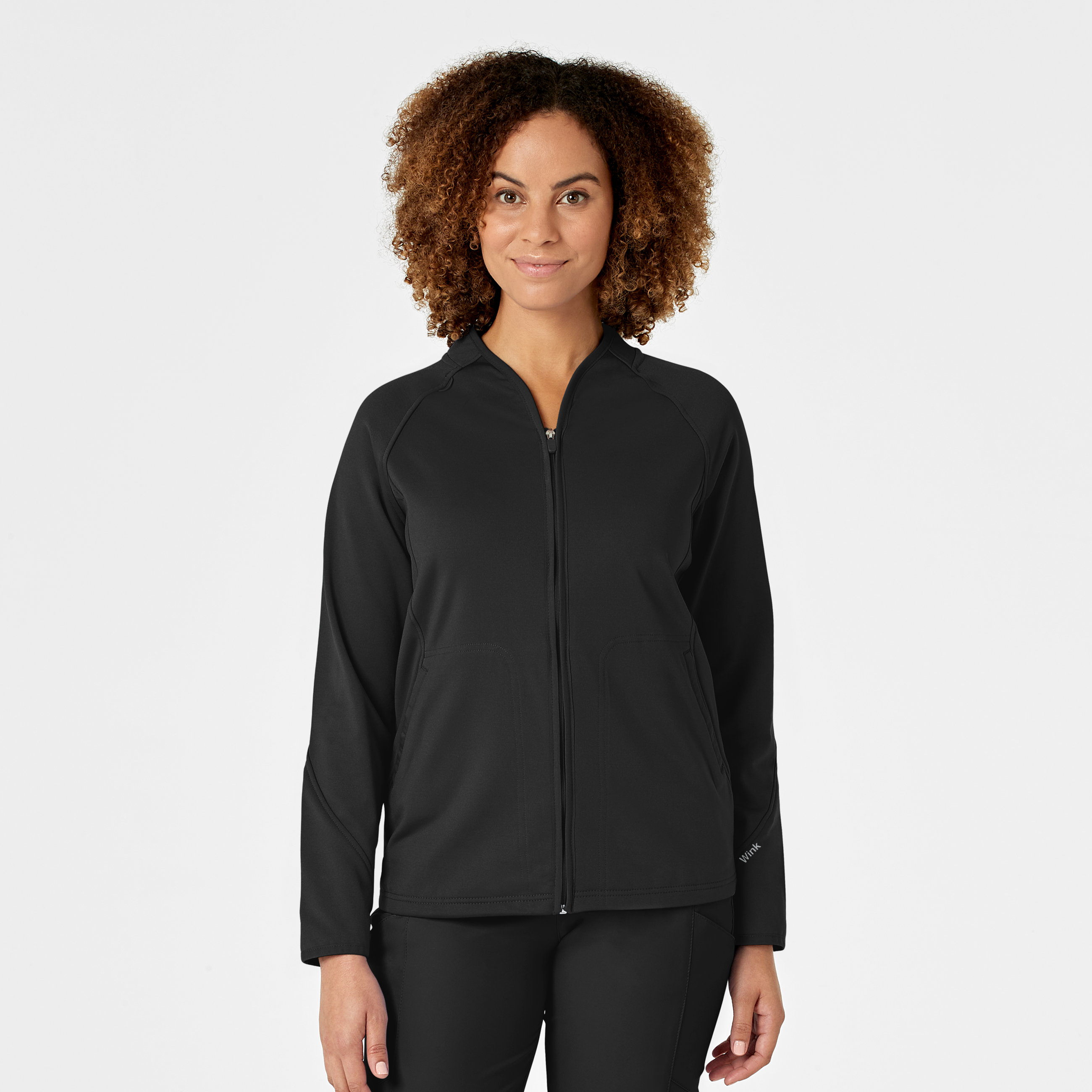 Wink Layers Women&#8216;s Fleece Full Zip Jacket-