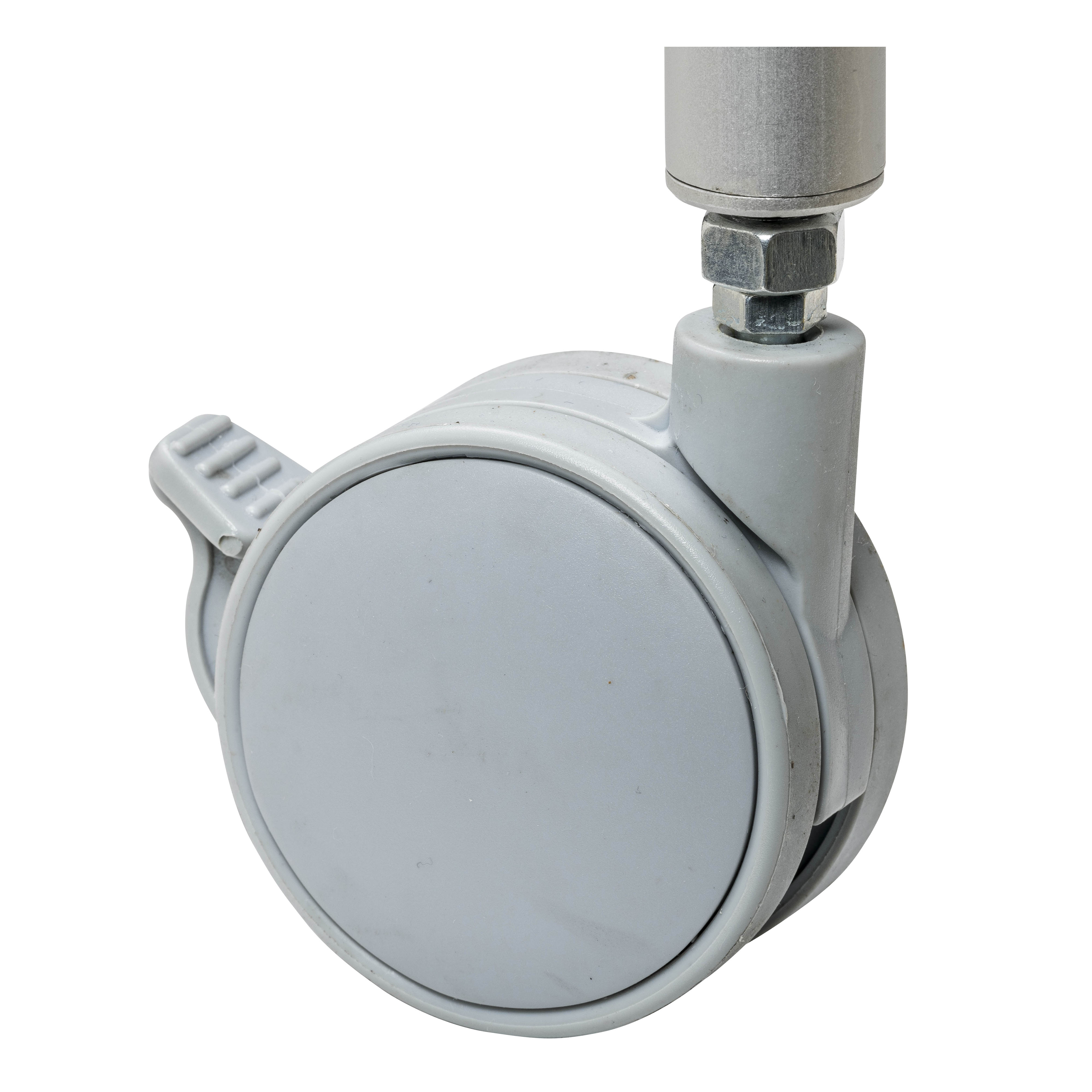 Drive Medical Lightweight Portable Shower Commode Chair with Casters