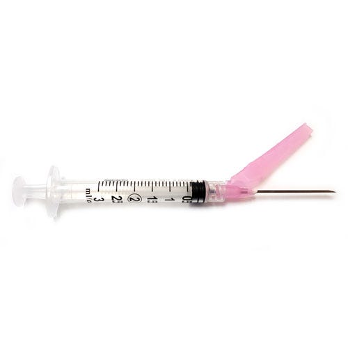 Secure Touch® 3cc Safety Syringe with 18G x 1 1/2" Safety Needle - 50/Box