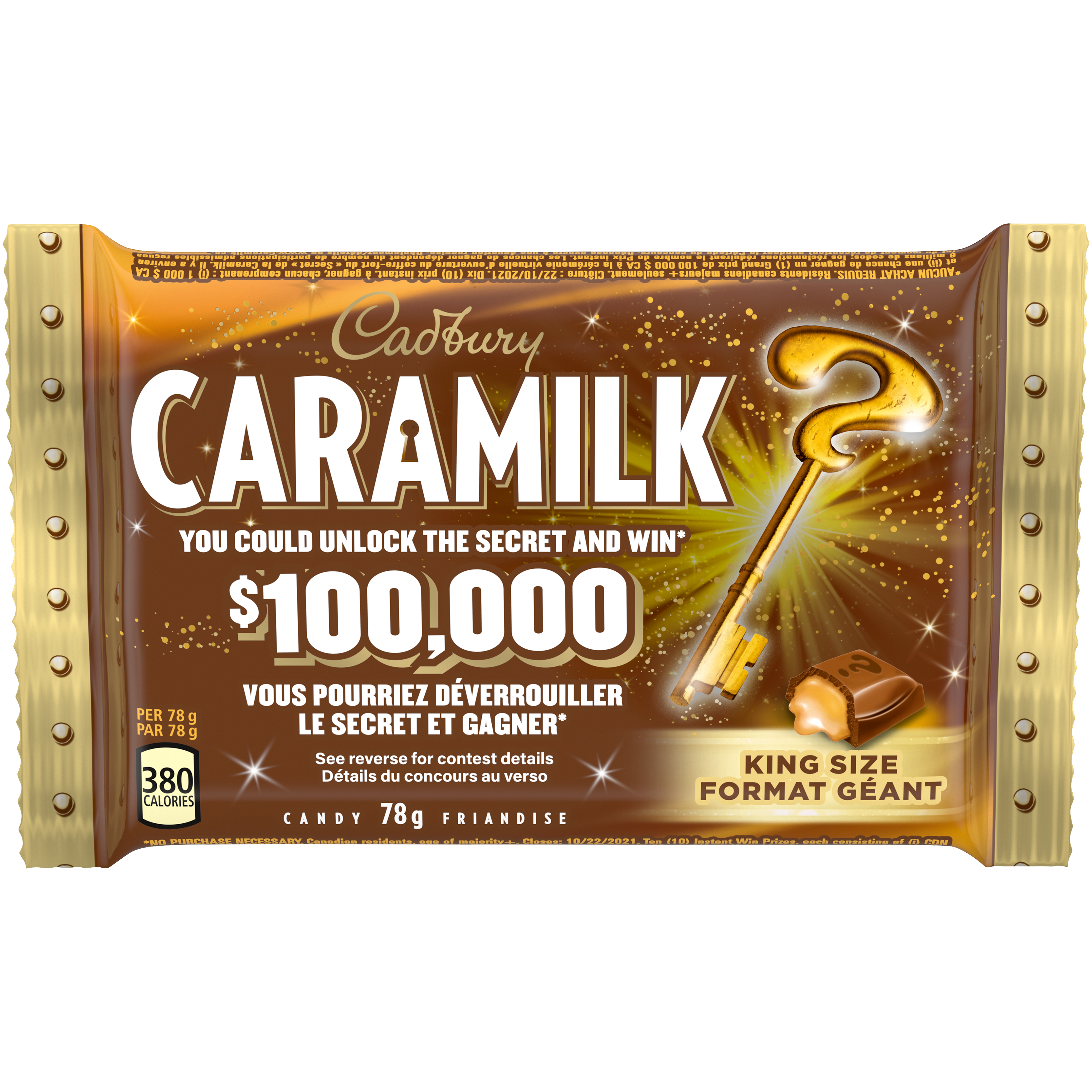 Cadbury Caramilk King Size (78g)-thumbnail-1