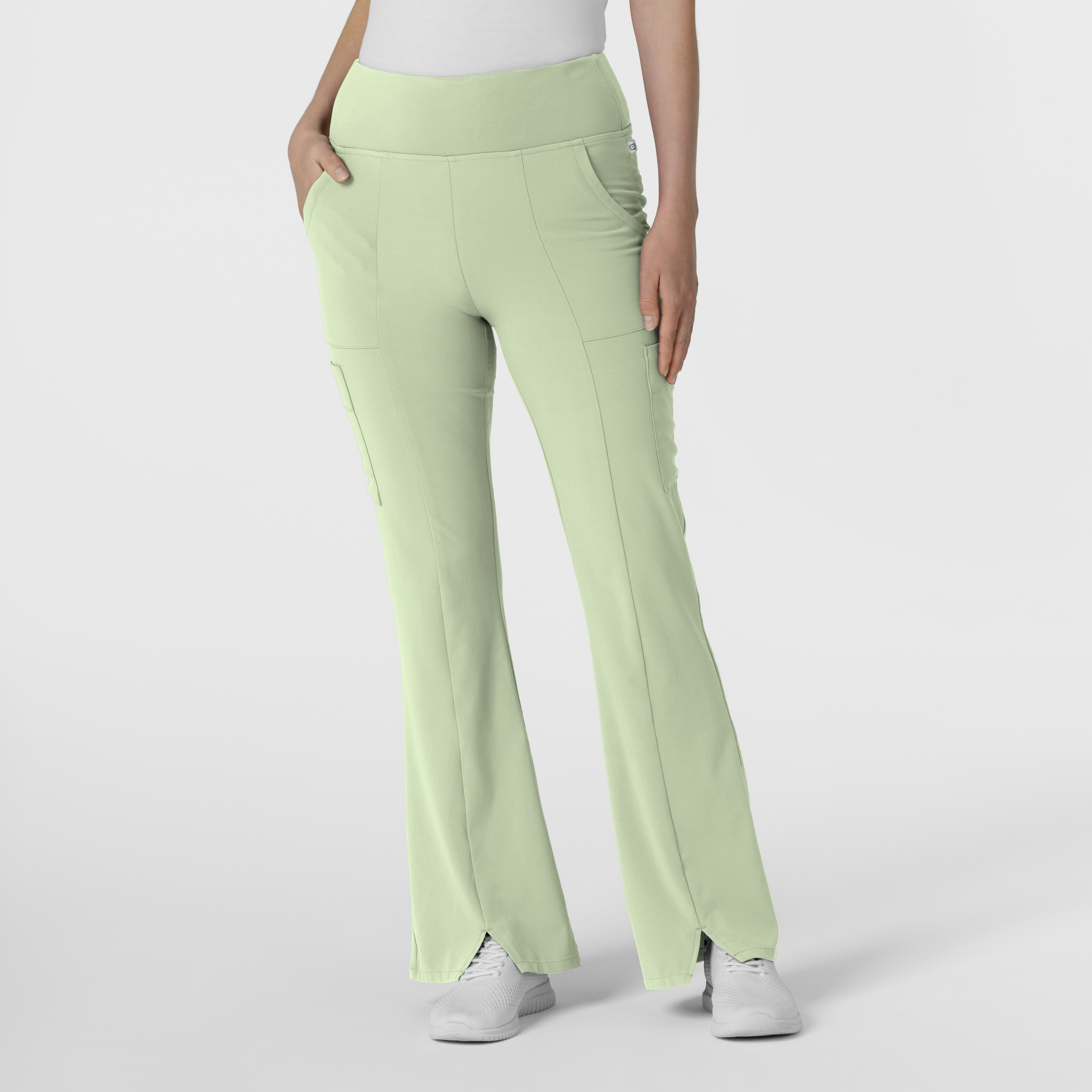 RENEW Women&#39;s Cargo Flare Scrub Pant-Wonder Wink
