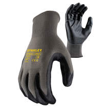 STANLEY SY580 EU Sticky Nitrile Dipped Gripper Gloves