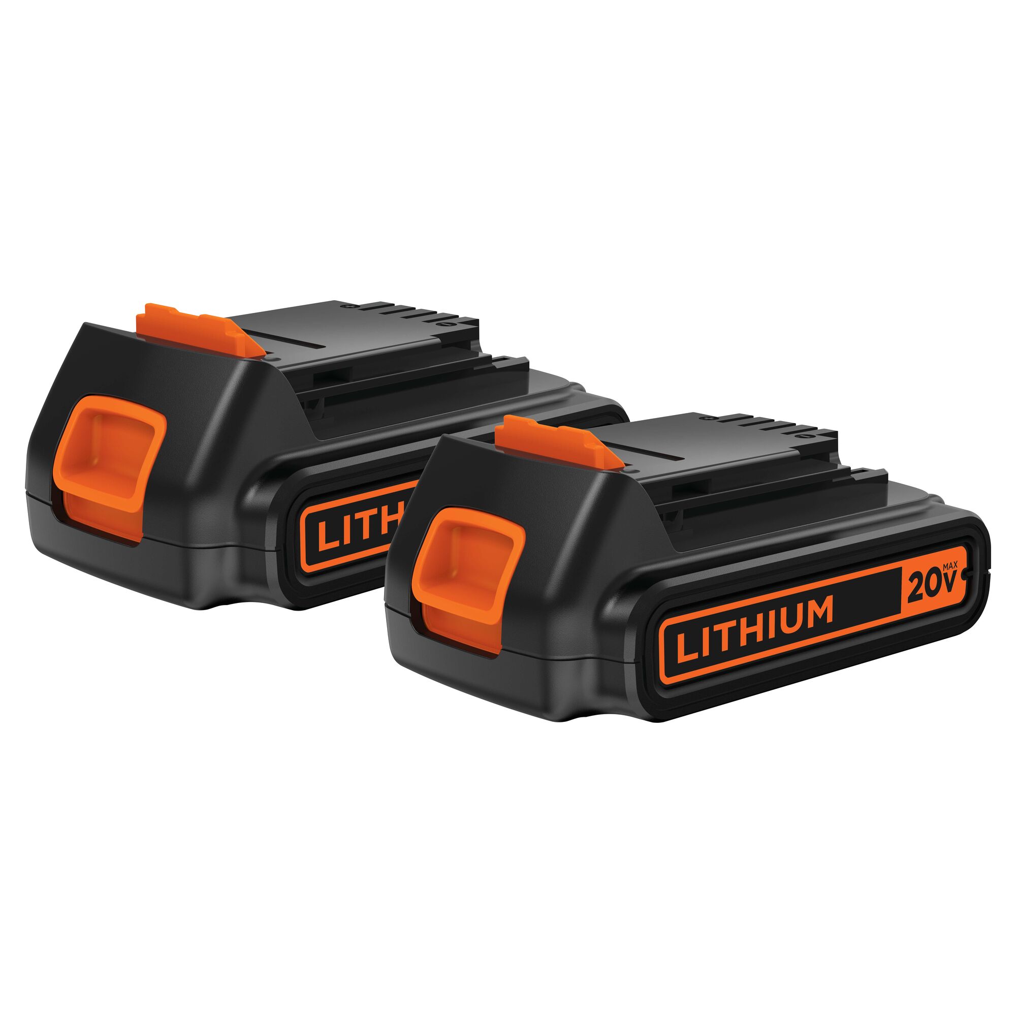 Profile of BLACK+DECKER powerconnect 2-pack of 20V batteries